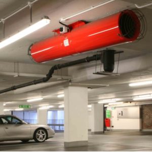 Car park impulse fan